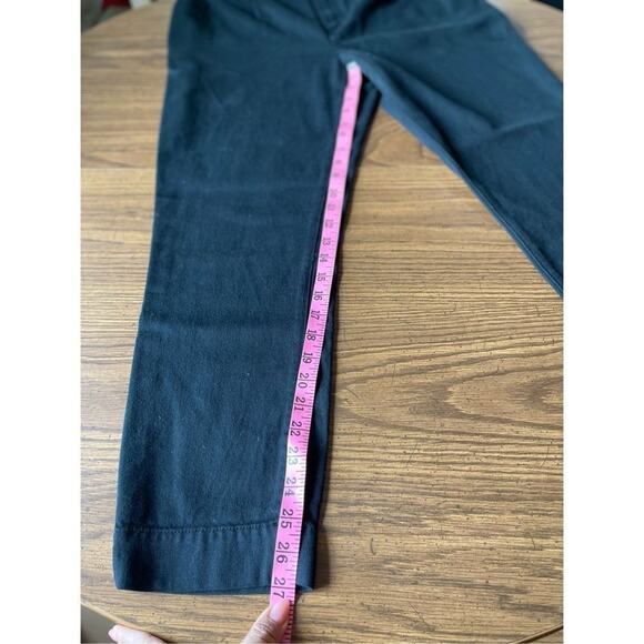 Paige Denim Simone Pleats in Black Carbon size 30 (US 10) - Picture 15 of 16